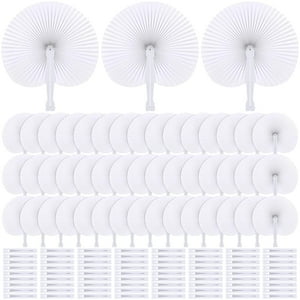 Abanico Aodaer Redondo Blanco 5.6"" 100 Unidades