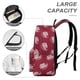 thumbnail image 4 of Dr Pepper-theme Backpack, Campus style schoolbag Bookbag with Adjustable Shoulder Straps And Large Zip Compartment, Unisex Travel Bags.42x30x15cm, 4 of 6
