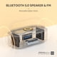 thumbnail image 5 of Altavoz y despertador Bluetooth, cargador inalámbrico COLSUR, 5 of 6