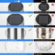 thumbnail image 4 of Luces solares de vidrio para exteriores, luces colgantes para árboles al aire libre, luces de globo, paquete de 12, luces de camino solares súper brillantes, luces LED blancas cálidas para patio, pasa, 4 of 5