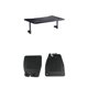 thumbnail image 4 of Mesa con bandeja para sillas de ruedas con dos portavasos + reposapiés para sillas de ruedas para discapacitados, 4 of 5