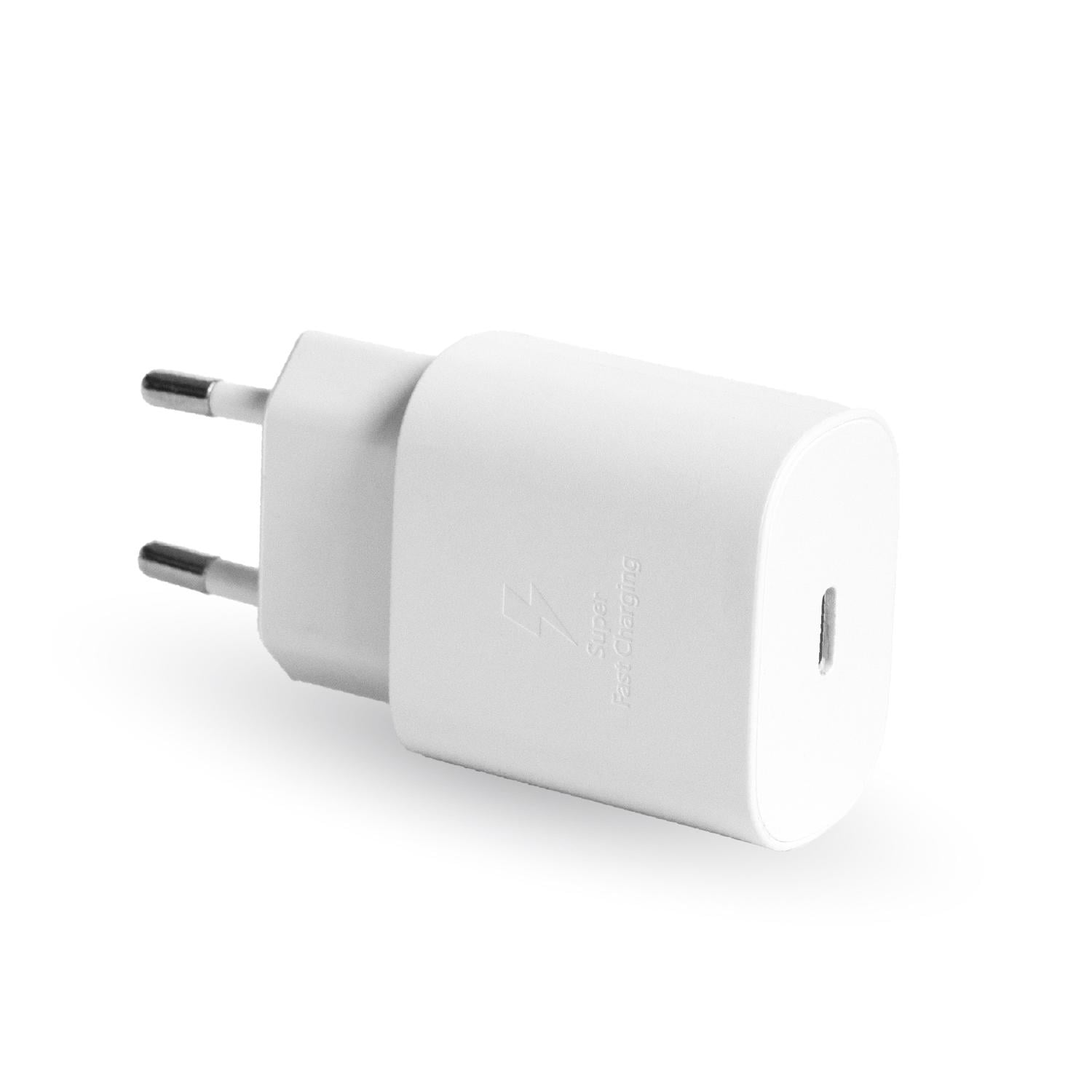 Cargador Super Rapido De Pared 25w Usb-c Levo Negro