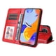 thumbnail image 2 of Funda tipo cartera FOXDOCK para Xiaomi Redmi Note 11 Pro 4G/5G , diseño girasol en relieve, cuero PU, cierre magnético, soporte y tarjetero, 2 of 5