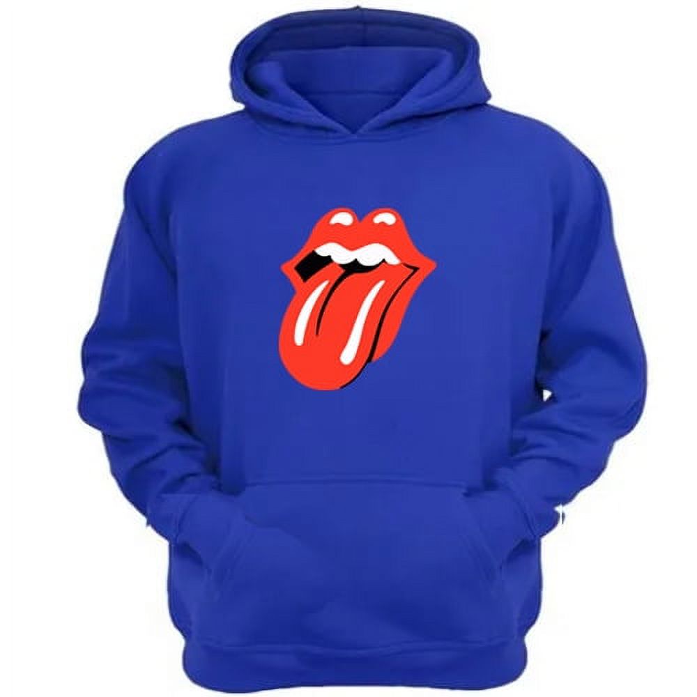 Genérico - Polerón Canguro The Rolling Stones Azul Talla M Unisex