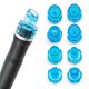 thumbnail image 1 of Juego de 8 piezas de repuesto Elitzia Plastic Hydrodermabrasion, 1 of 7