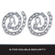 thumbnail image 5 of Cadenas de seguridad TowZone 86795 OAL 79 cm para remolques, 5 of 7