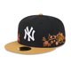 thumbnail image 2 of Jockey Gorra New Era 59fifty MLB New York Yankees Floral Vine Black, 2 of 5