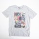 thumbnail image 1 of Polera Hombre All Characters Gris Star Wars, 1 of 4