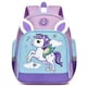 thumbnail image 1 of Children's Cartoon Schoolbags Lightweight Cute Excavator Unicorn Backpack For Kindergarten Boys Girls, 1 of 3