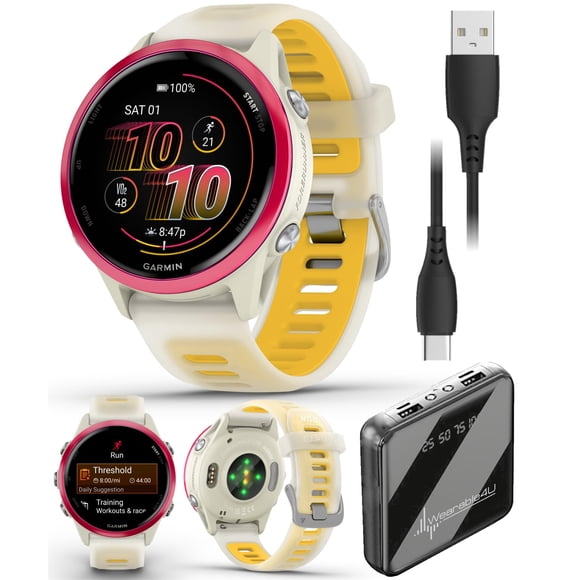 Reloj inteligente Wearable4U Forerunner 570 42 mm GPS para correr
