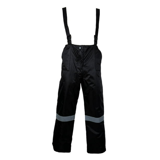 Jardinera Impermeable C/Reflectante negro L