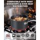 thumbnail image 4 of Cacerola Cooks Standard de 3 L antiadherente con tapa de vidrio, 4 of 7
