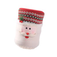 Magideal - Dispensador De Agua, Cubierta Para Cubo, Barril Para Beber, Cubierta Antipolvo, Decoración Navideña Con Banda Elástica, Decoración Navideña Para Cocin Patrón De Anciano