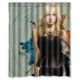 thumbnail image 1 of Cortina de ducha Pixie Lott Hot, juego de cortinas de baño con ganchos, tamaño 60 x 72 pulgadas, 1 of 3