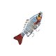 thumbnail image 3 of Se?uelos De Pesca Bass Lures Crankbait Jointed Swim Baits White Red, 3 of 5