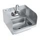 thumbnail image 1 of Lavamanos Sink Profeeshaw, de acero inoxidable, montaje en pared, 17 x 15 cm, 1 of 7