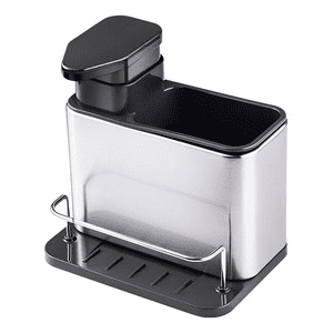 Genérico - Storage Rack Dispensador Jabón 3 En 1 Color Plateado