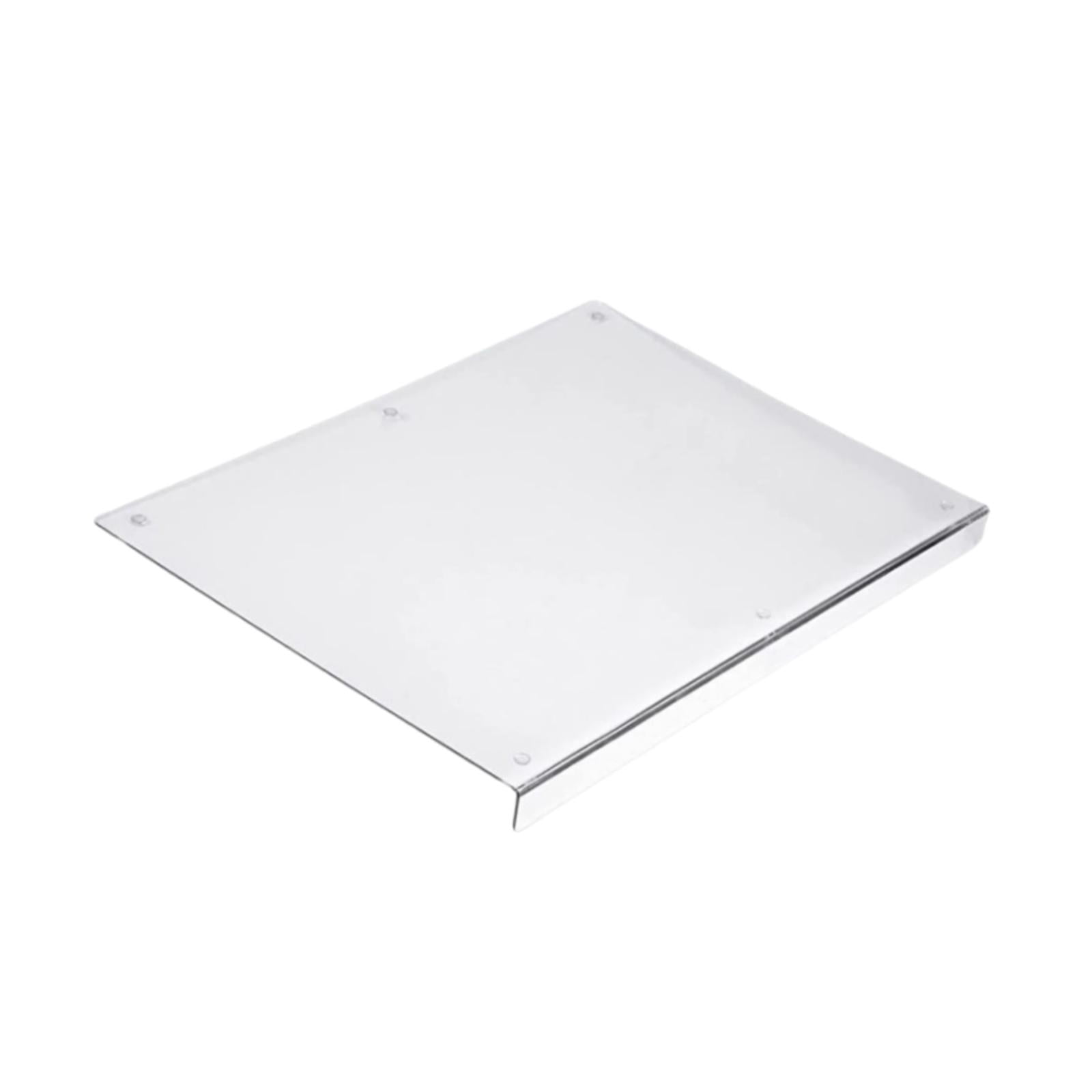 Tabla De Cortar Acero Inoxidable 316 - Con Borde Antiderrame Y Escala, Multifunción | Para Amasar, Cortar Y Almacenar En Cocina O Bar