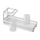 thumbnail image 1 of Soporte Para Cepillo De Dientes De Ba?o, Antideslizante, Para Encimera, Cepillo De Dientes Eléctrico, Maquillaje, Blanco Con Tazas, 1 of 3