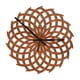 thumbnail image 4 of Reloj Para Colgar En La Pared, Reloj De Pared 3D De Madera Para Sala De Estar, Escuela, Hotel, Bar, Flor, 4 of 5