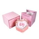 thumbnail image 1 of Joyero Anillos Pendientes Collar Caja De Almacenamiento Para El Día De La Madre Aniversario Rosa, 1 of 3