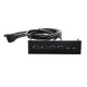 thumbnail image 3 of Concentrador De Panel Frontal USB De 5,25 Pulgadas Para PC Caja De Computadora Unidad óptica Panel Frontal 4 Puertos USB3.0 2.0, 3 of 5