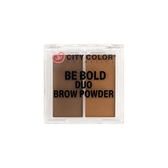 Polvo para cejas CITY COLOR Be Bold Duo Sepia