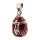 thumbnail image 2 of Colgante De Urna De Recuerdo De Cremación Que Se Puede Abrir Esmaltado Para Colgante De Collar Rojo, 2 of 3
