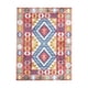thumbnail image 1 of Alfombra Luxury Kelim 150X200 He143 Dark Blue-Ros, 1 of 3