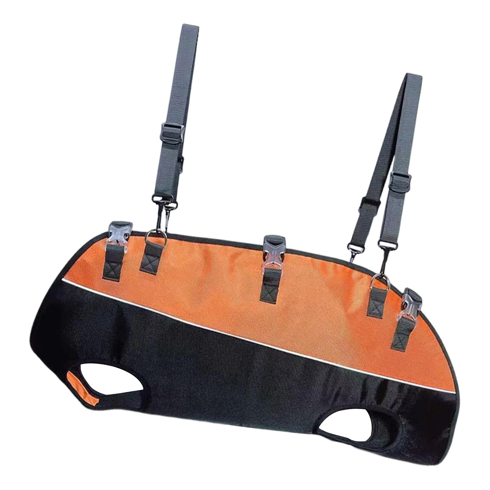 Magideal - Ayudante De Hamaca Para Gatos Cachorro Con Gancho Colgante Eslinga De Aseo Para Perros Arnés De Hamaca Para Mascotas Para Cortar Uñas Lavado Cuidado Naranja S