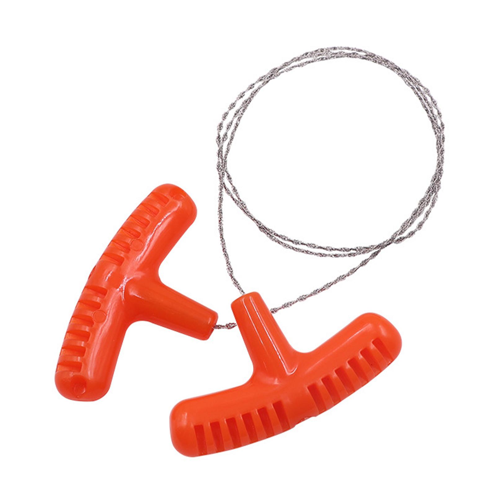 Magideal - De Alambre De Bolsillo De Cadena De Acero Inoxidable Cable Conveniente De Alambre De Acero Para Caza De Supervivencia Al Aire Lib