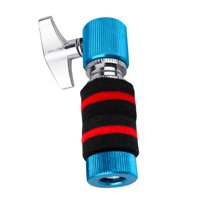 Magideal - Soporte De Platillo De Embrague Para Charles, Práctico Accesorio De Aleación Estable, Soporte Para Platillos De Tambor De Liberación Rápida, Se Adapta Azul