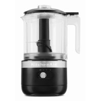 Picadora De Alimentos Kitchenaid Kfcb519Bm Inalámbrica De 1,2 L, Color Negro Mate