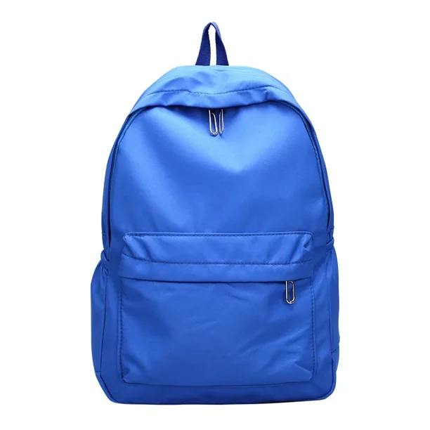 Student Solid Color Bookbag New High Quality Waterproof Nylon Women School Backpack for Teenage Girls Female Travel Bag