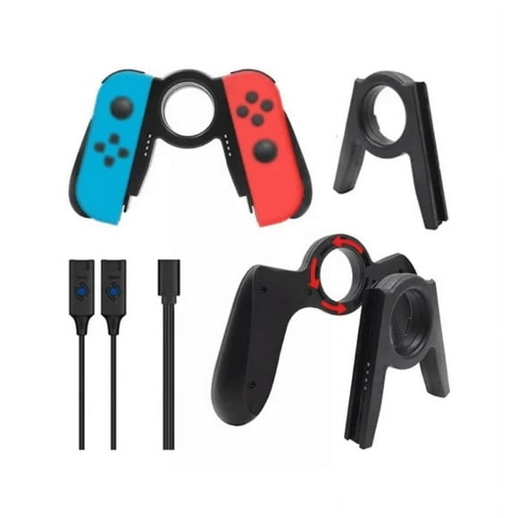 Soporte Handgrip Cargador Para Joystyck GamePad Compatible Switch