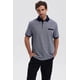 thumbnail image 1 of Polera Hombre Botón Gris, 1 of 4