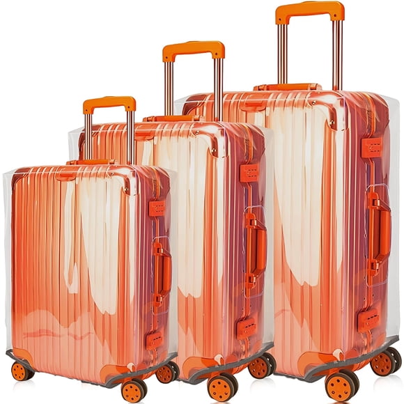 Funda de Equipaje Gigabitbest PVC Transparente Grueso 20/24/28 Pulgadas