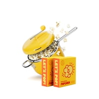 Máquina De Palomitas Popsmith Para Estufa, 6 Litros, Con 10 Kits De Mantequilla