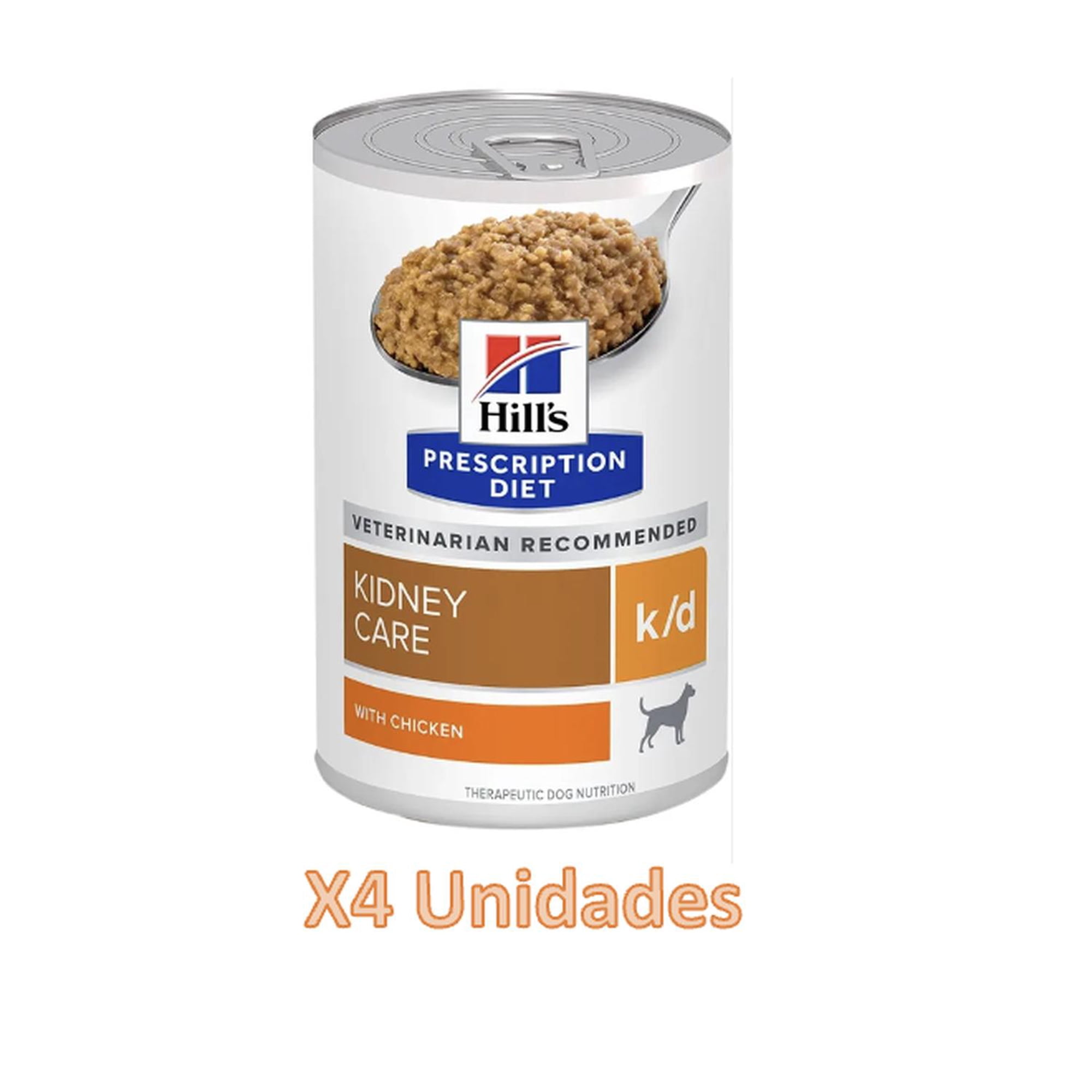4X Hills Kidney Care K/D Con Pollo Para Perro 370 g