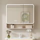thumbnail image 1 of Botiquín Baño Hecho Por Panel Alumunio Con Luz Y Antivaho A Beige, 1 of 8