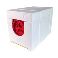 Ioensy - Caja De Cría De Abeja Reina, Colmenas De Abejas, Herramienta De Apicultura, Caja De Cría, Puerta Roja