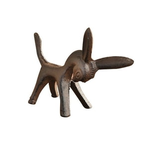 Bothyi - Figura De Animal De Burro, Estatua De Burro Vintage Para Gabinete, Estantería, Granja