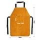 thumbnail image 2 of Delantal de soldadura de cuero Benozit resistente a las llamas 58x89 cm, 2 of 7