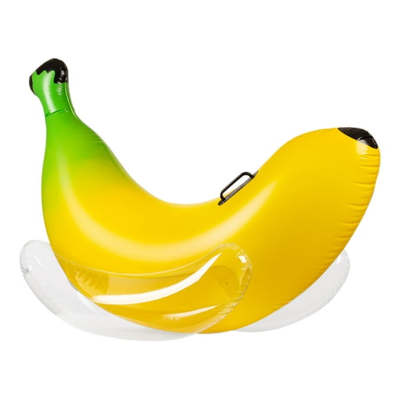 Banana inflable Pool Float Vaygway Ride-on para 1 a 2 personas