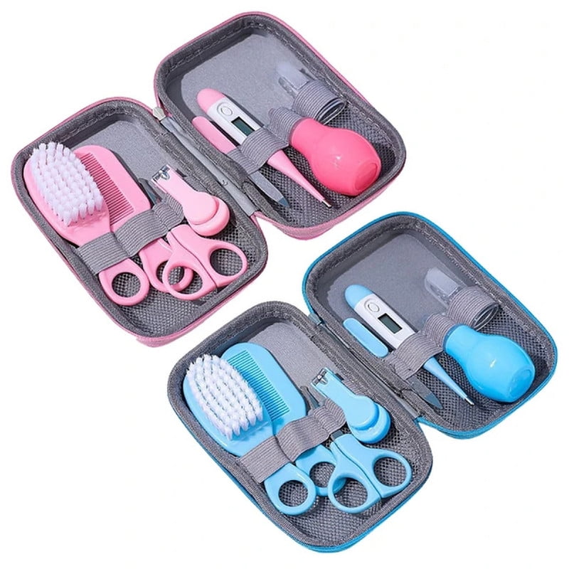 Genérico - Kit Aseo Bebé 8 Piezas Cuidado Diario Sin Bpa Portatil Rondon