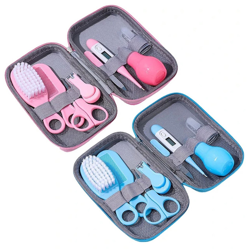 Genérico - Kit Aseo Bebé 8 Piezas Cuidado Diario Sin Bpa Portatil Rondon