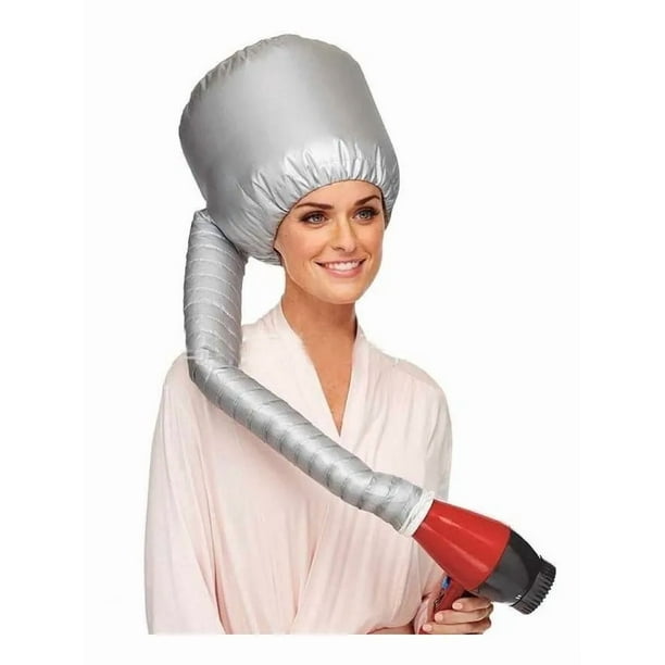 Pelo Rizado Secador De Pelo Con Gorro Plastico Gorro Termico