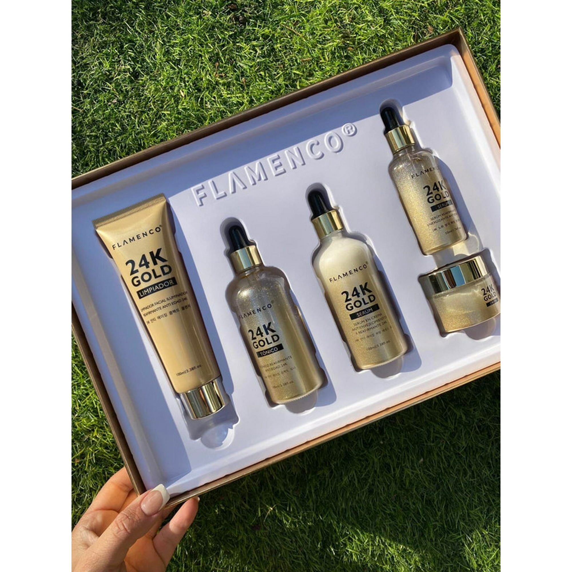 Genérico - Kit Skincare Línea 24k Facial Reafirmante Antienvejecimiento