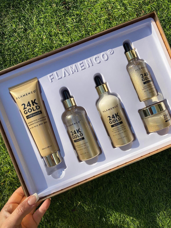 Genérico - Kit Skincare Línea 24K Facial Reafirmante Antienvejecimiento