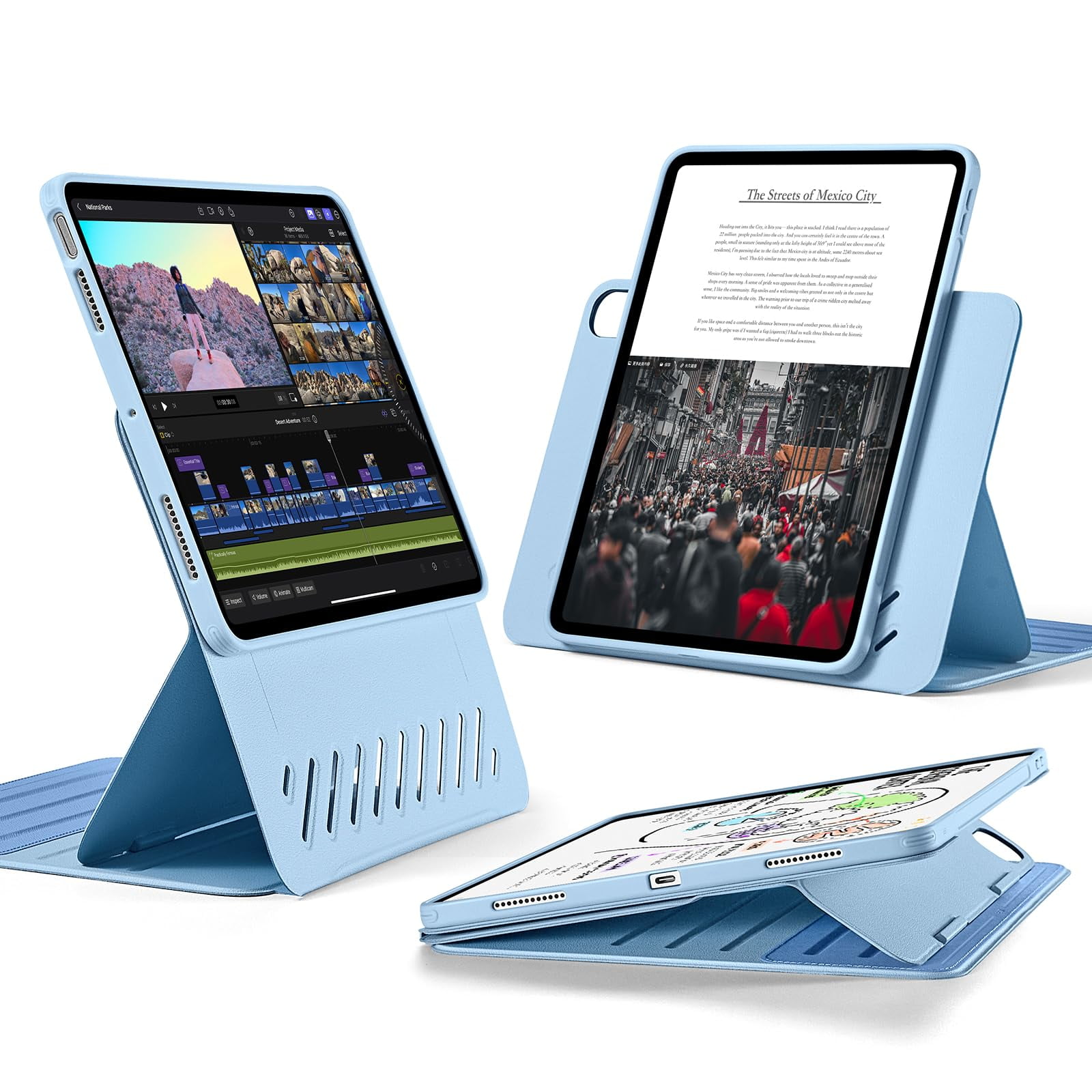 Funda Esr Para Ipad Air De 11 Pulgadas (2025) M3/m2, 10,9 Pulgadas (2022/2020)